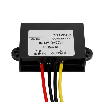 Car Waterproof DC-DC Converter 24V Step Down to 12V Power Supply Module 2A 24W