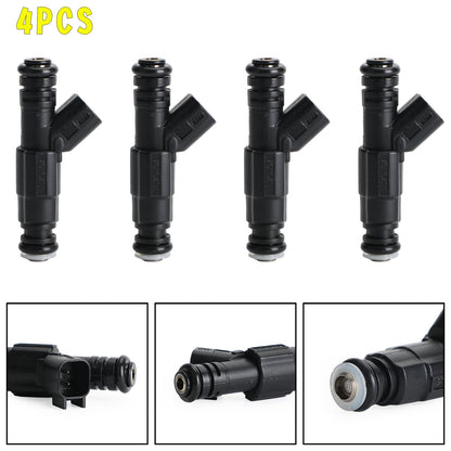 4PCS Fuel Injectors 0280156154 1S7G9F593GA fit Ford C-MAX Fiesta Focus Mondeo 1.8L 2.0L