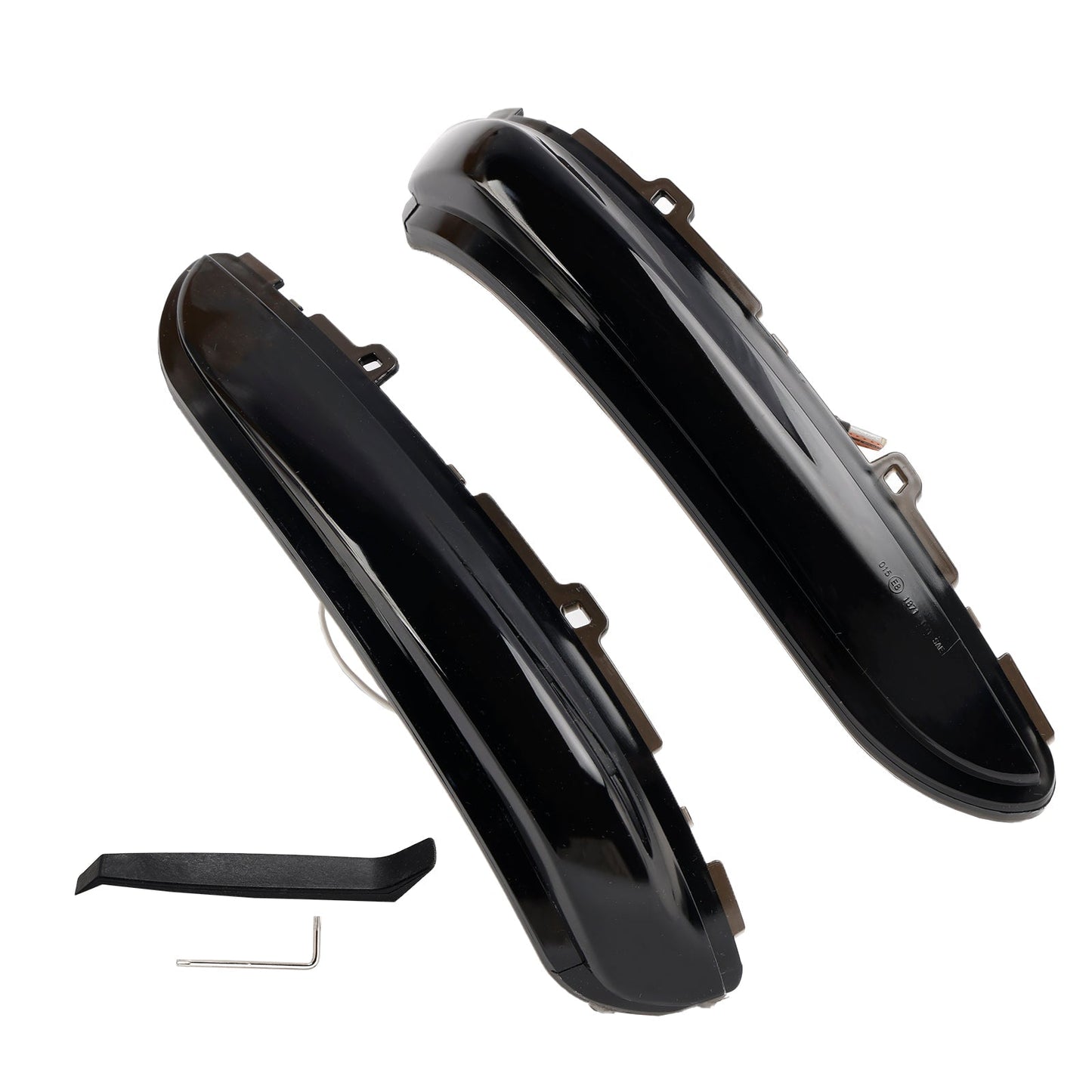 2019-2021 Opel/Vauxhall Corsa F Smoked Led Sequential Side Mirror Turn Signal Light 57B1206E