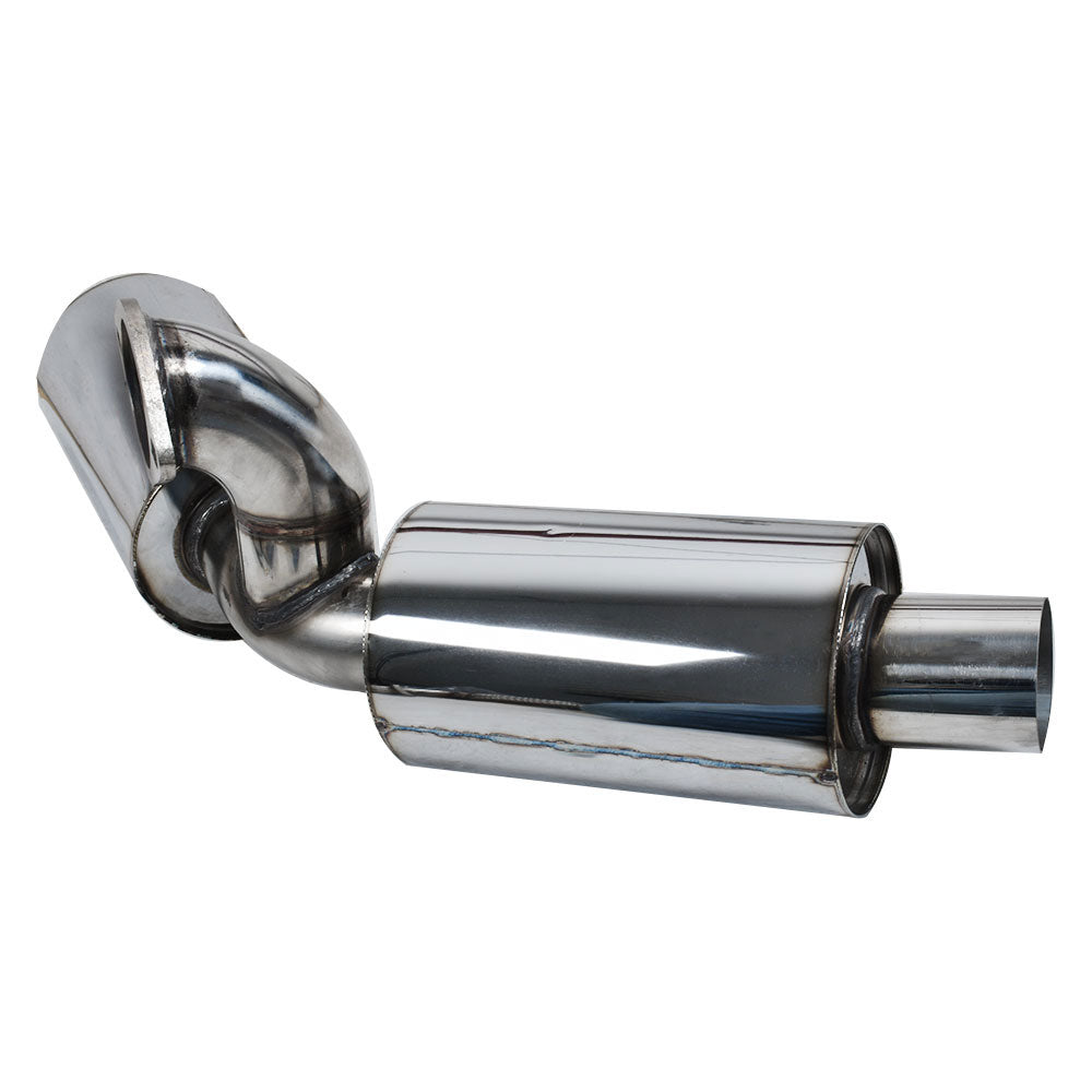 4.5'' Dual Tip Muffler Catback Exhaust System For 1991-1995 Toyota MR2 Turbo 2.0L