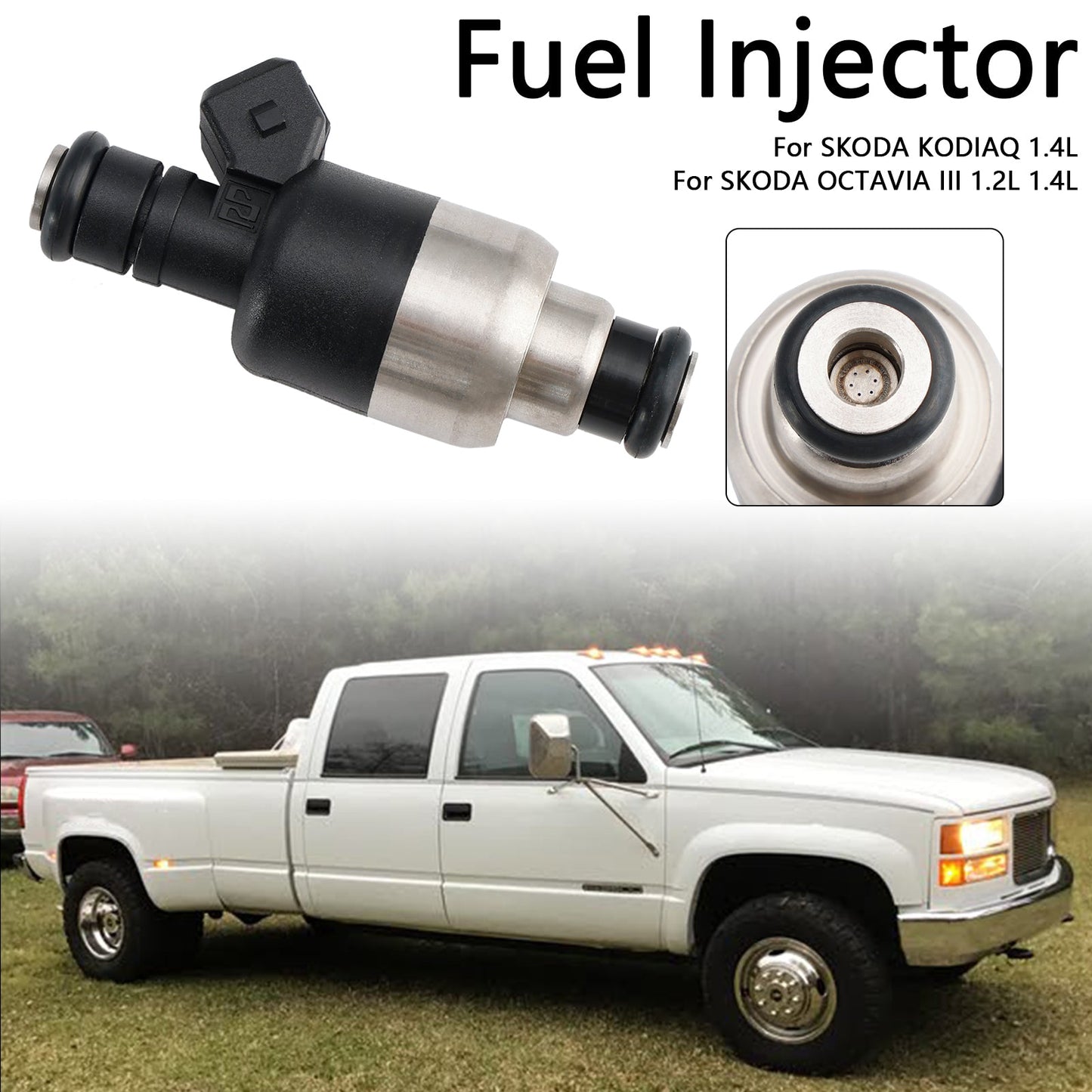1996-1999 Chevrolet P30 GMC P3500 1Pcs Fuel Injector 17109596 83211150
