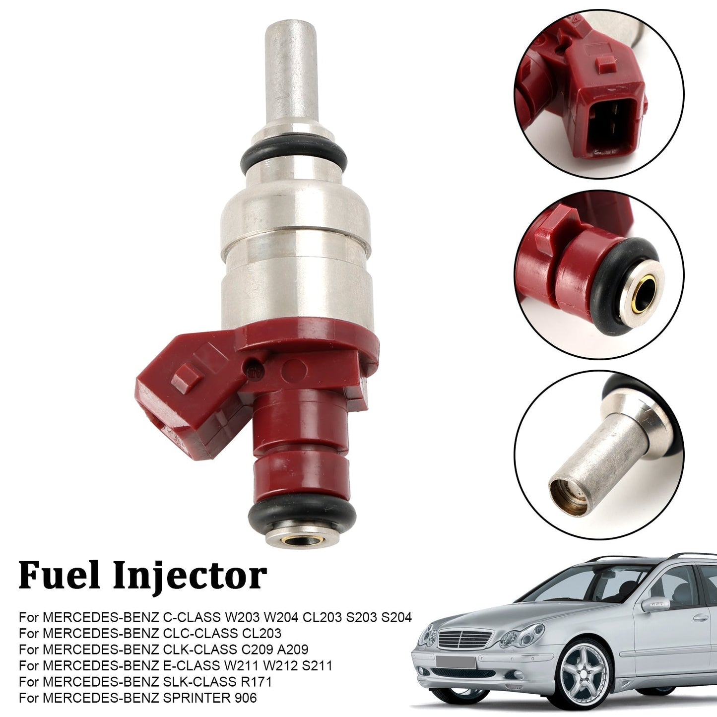 MERCEDES-BENZ E-CLASS W211 W212 S211 1.8L Fuel Injector A2710780023 A2C59506219