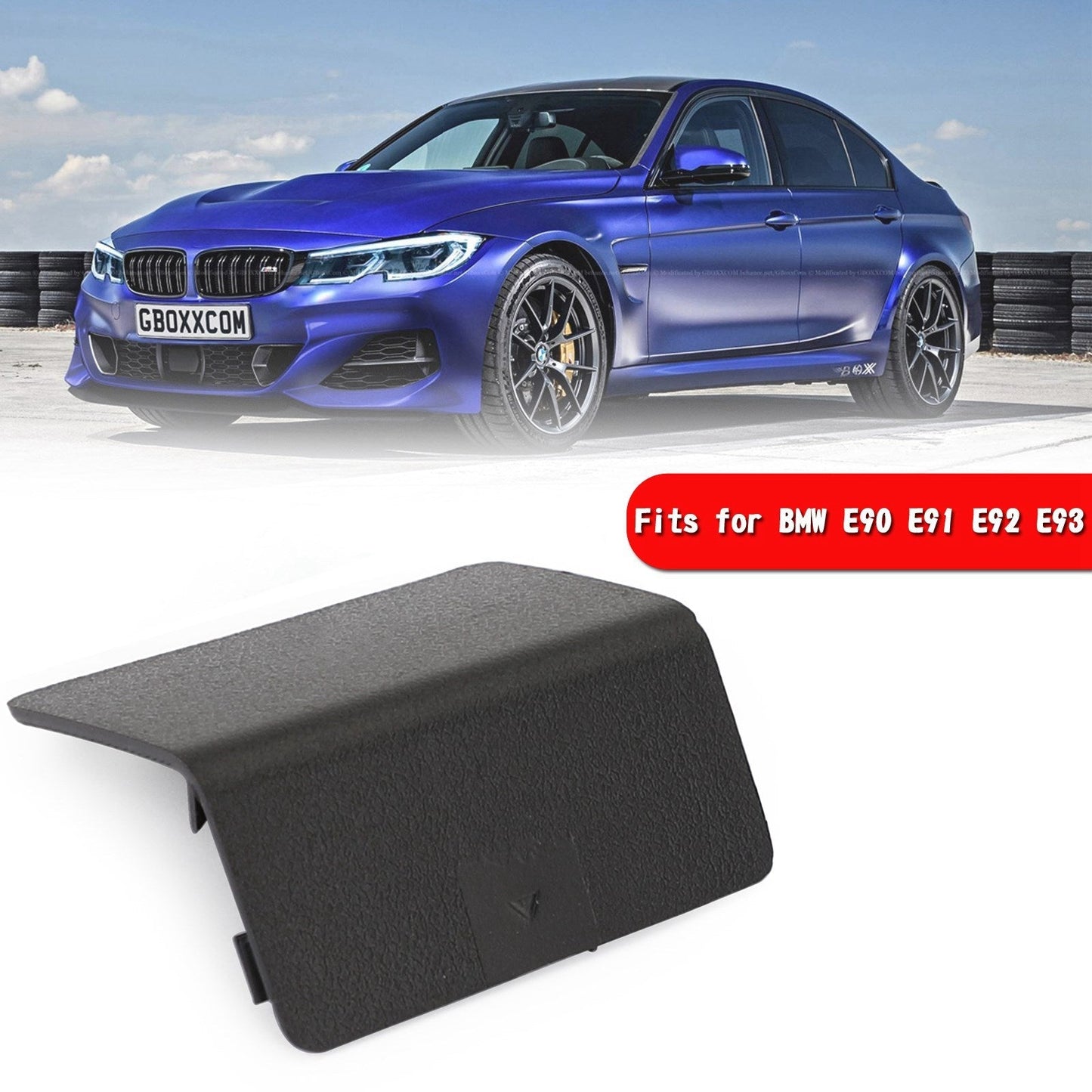 LHD OBD Socket Diagnostic Port Plug Panel Cover 51437147538 For BMW E90/91 Beige