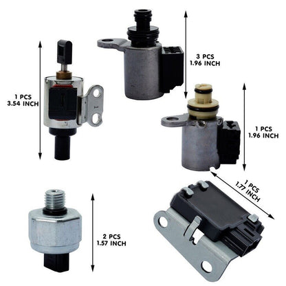 2007-2010 Nissan Sentra L4 2.0L MR20DE Engine/ 2.5L QR25DE Engine CVT Transmission Solenoid Valve Kit 33446-JF011 203452A 33435J