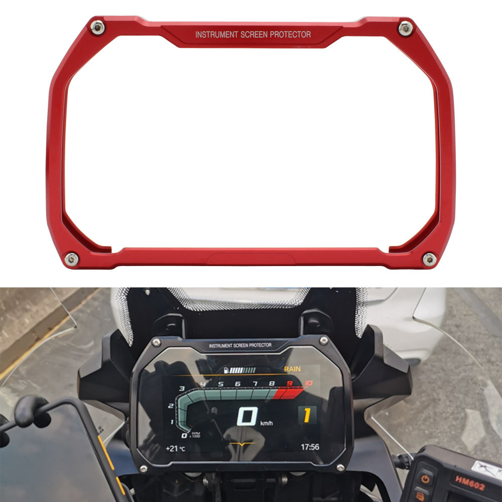 Alu Speedometer Protector Cover Black Fit For BMW R1200 Gs 18-20 R1250 Gs 19-20 Red
