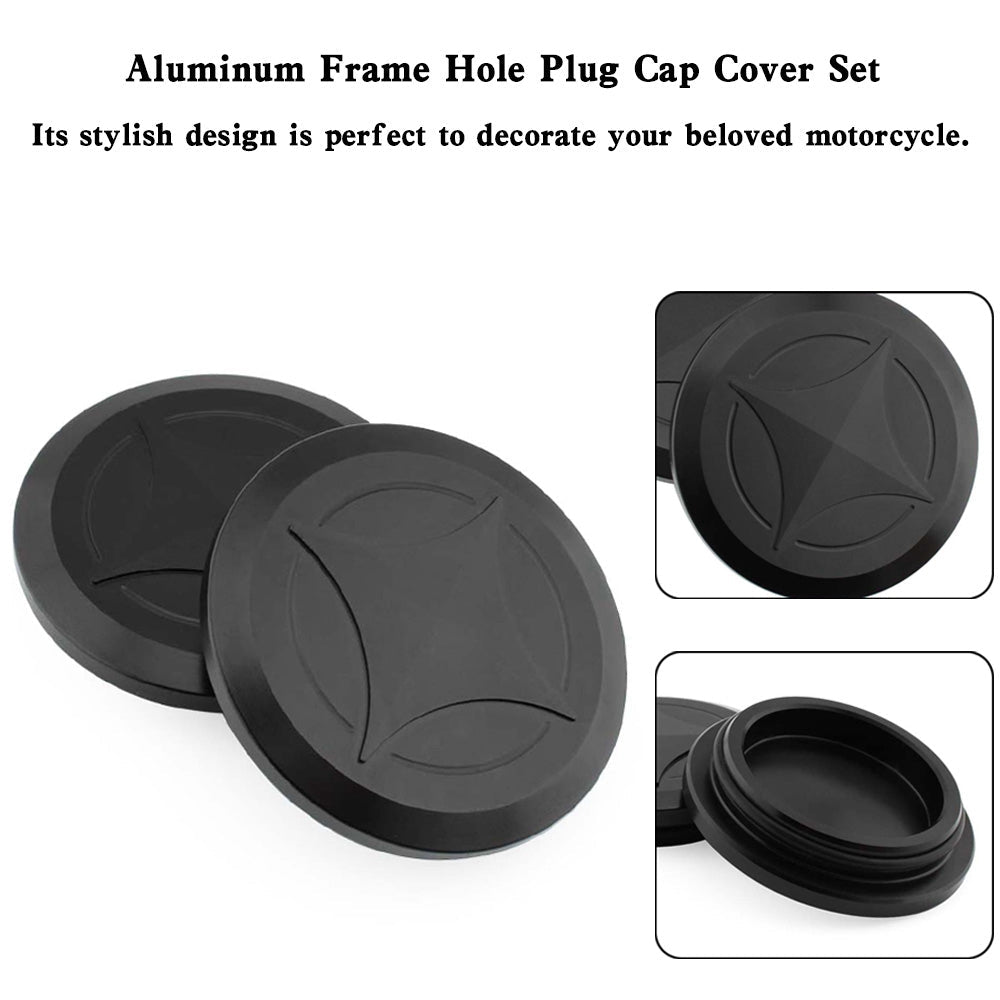 Aluminum Frame Hole Plug Cap Cover Set For Honda GB350 NC59 CB350 21-22