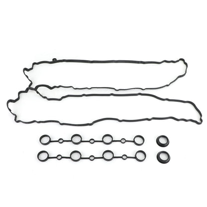 Cayenne V8 Left & Right Valve Cover Gasket Set Spark Plug Seals Cam Gasket