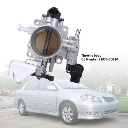 2003-2004 Toyota Corolla A/T 2WD Sedan CE ( VIN starts with 2 ) Throttle Body Assembly 22030-0D110