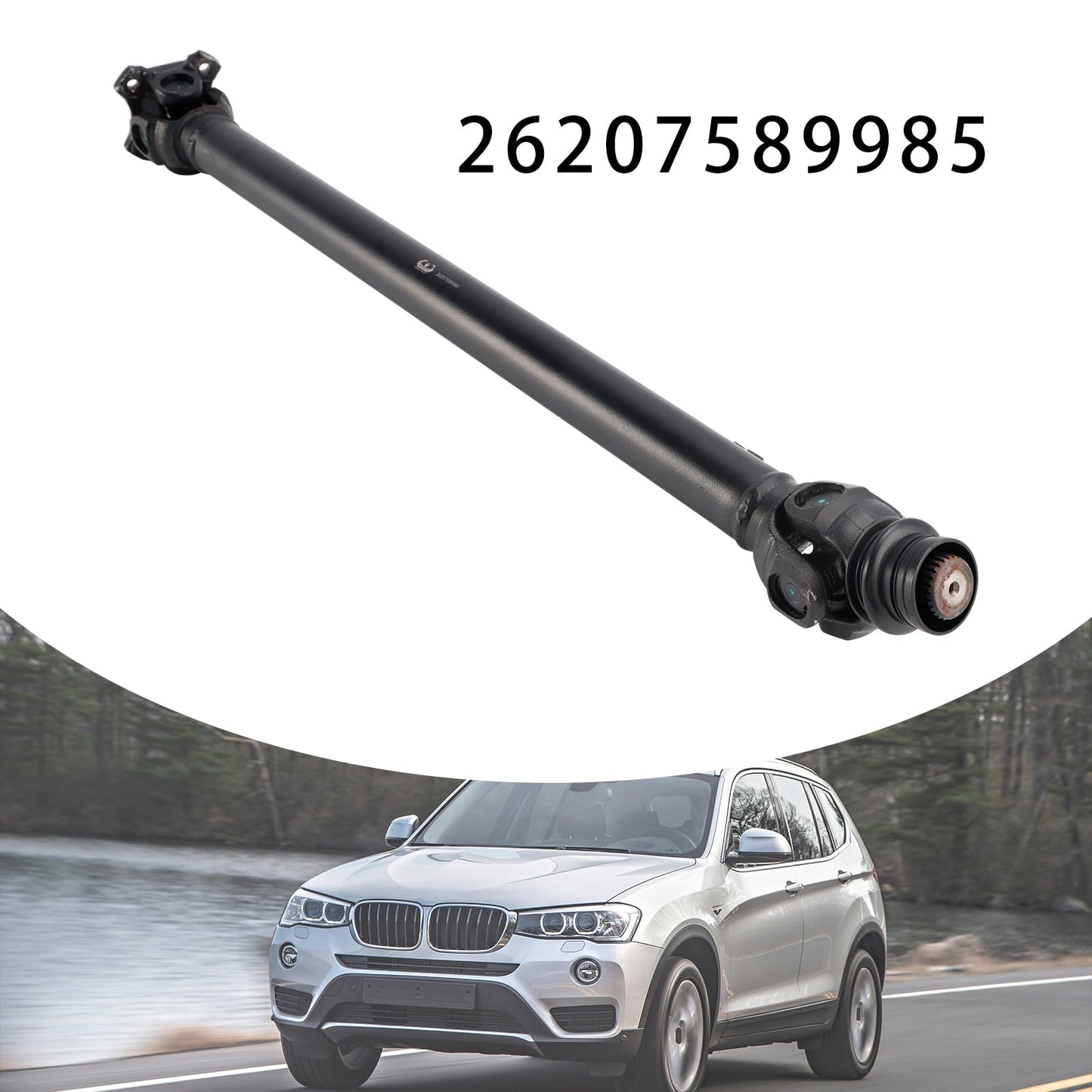 2014-2018 BMW X4 xDrive 20 d 20 i 28 i F26 2.0 AWD Front Propshaft 26207589985