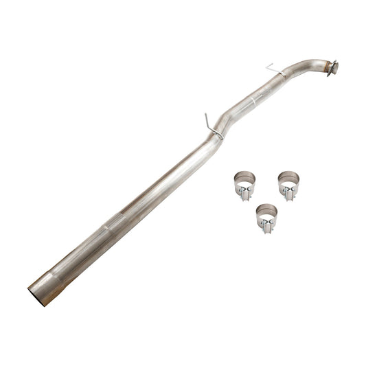 2017-2022 Chevrolet Silverado 2500 3500 HD L5P 6.6L Duramax Diesel 4" Exhaust DPF Delete Race Pipe Stainless Steel