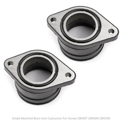 Honda CB400T CB400N CB450N Carburetor Intake Manifold Boots #16211-413-000