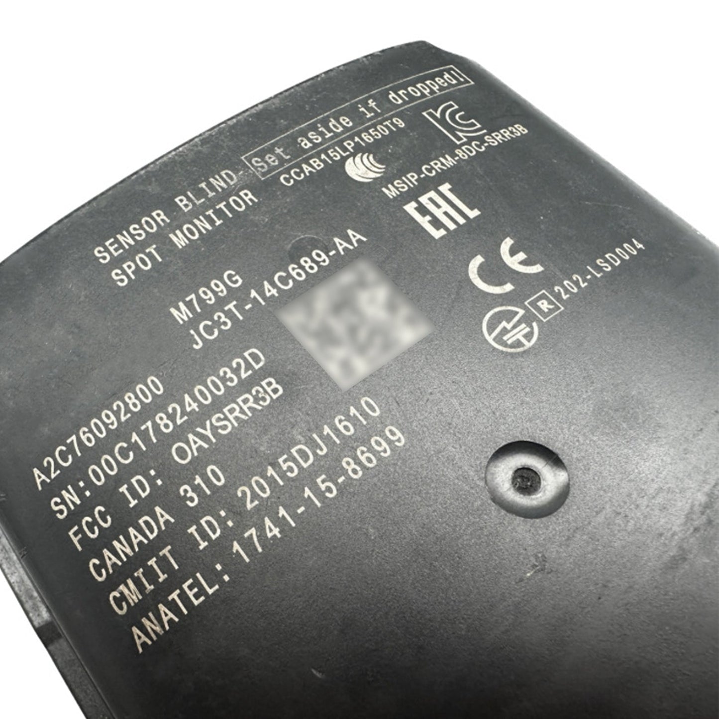 2018-2020 Ford F150 Pickup Raptor Blind Spot Monitor Sensor Module JC3T-14C689-AA