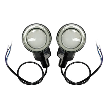 Heritage Softail Classic Touring 99-23 LED Flat Front Turn Signal Light Champoo
