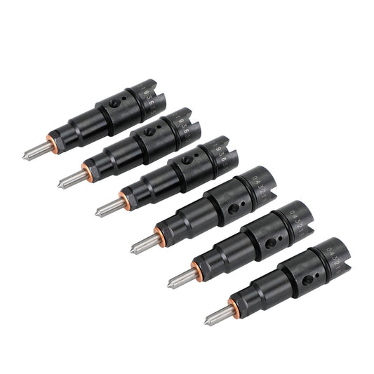 6PCS Fuel Injectors 0432193635 RV275 Fit Dodge Cummins 5.9L 1998-2002 40-50 HP