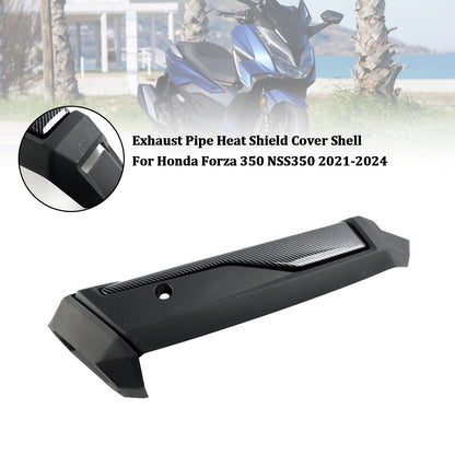 2021-2024 Honda Forza 350 NSS350 Exhaust Pipe Heat Shield Cover Shell For Carbon