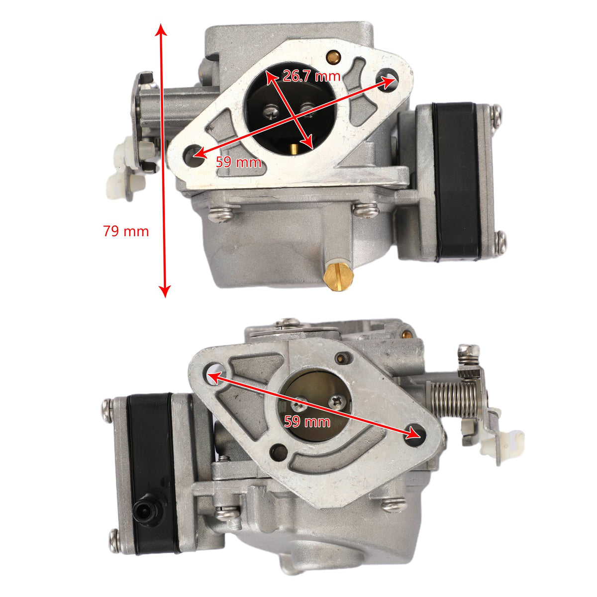 Carburetor Carb 3B2-03200-1 3K9-03200-0 fit TOHATSU outboard 9.8HP 2-strokes Engine