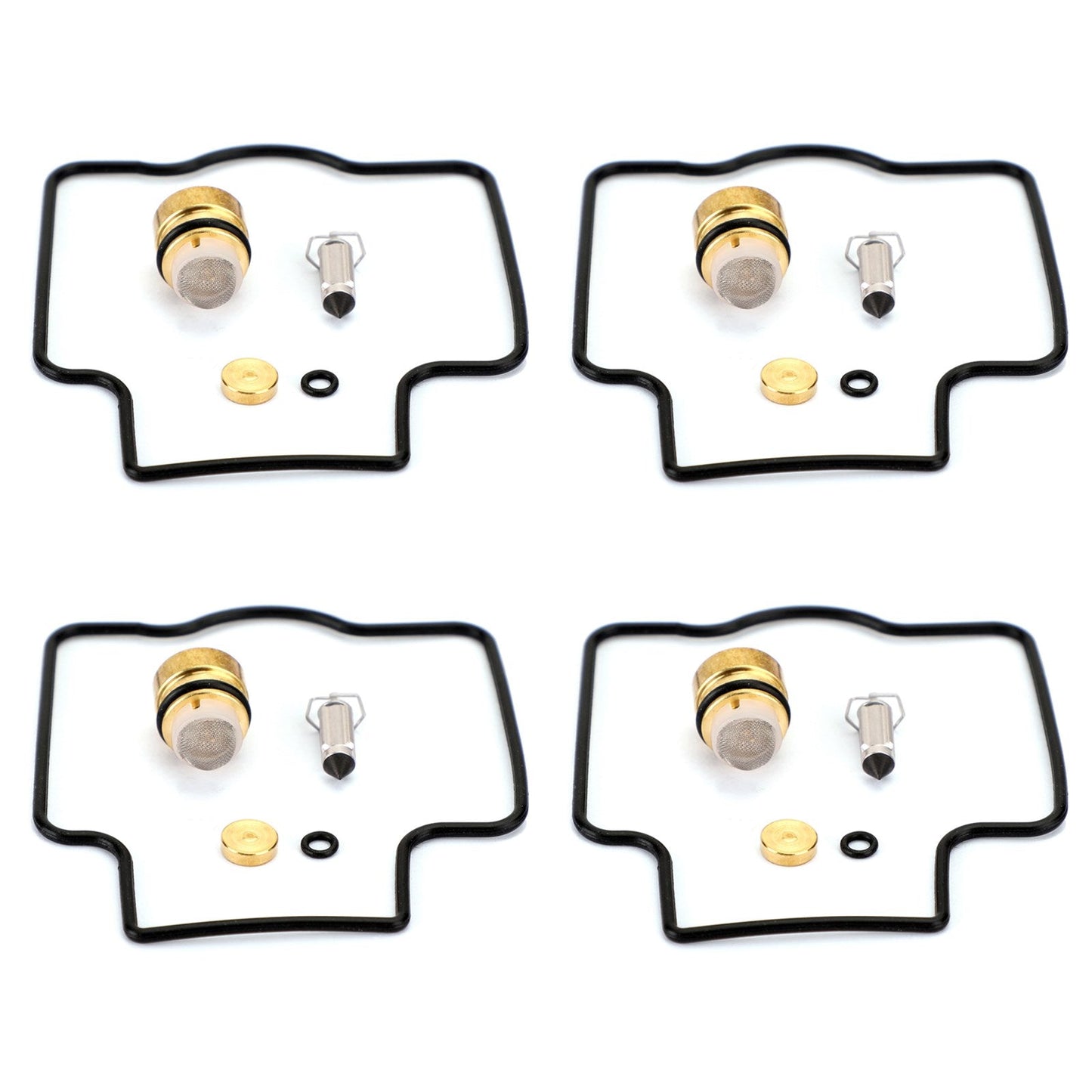 Kawasaki Ninja ZX10 ZX11 ZX1100 ZX1200 ZX9R 4SET Carburetor Carb Repair Rebuild