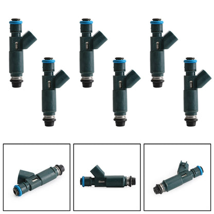 6PCS Fuel Injectors 2M2E-A7B Fit Mazda 6 MPV 3.0L 2002-2008 2M2EA7B