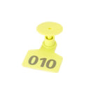 001-100 Number-Ear Tag For Animal Livestock Cattle Cow Pig Label Green