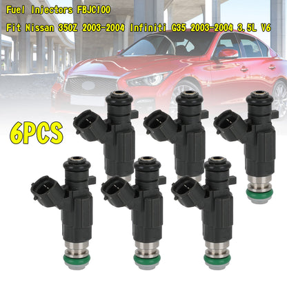 2002-2003 Infiniti QX4 3.5L V6 1PCS/6PCS Fuel Injectors FBJC100 FBJC-100 842-12240 84212240