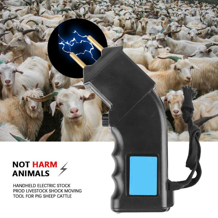 - 4000V Electric Cattle Mover, Safe & Effective Handheld High-Voltage Livestock Prod