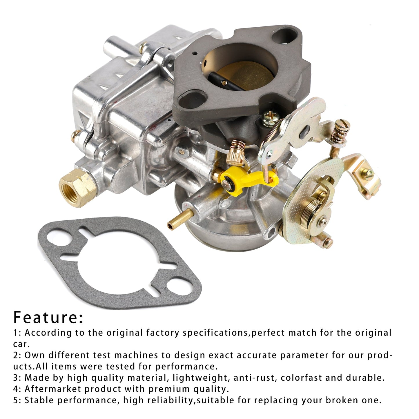 Ford 1957-1962 144 170 200 223 Holley 1904 Carby 1 Barrel Carburetor V0XYBZ LDH138