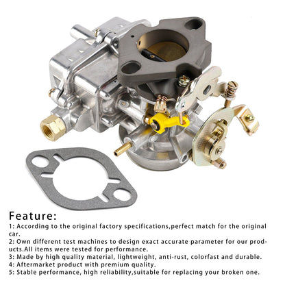 Ford 1957-1962 144 170 200 223 Holley 1904 Carby 1 Barrel Carburetor V0XYBZ LDH138