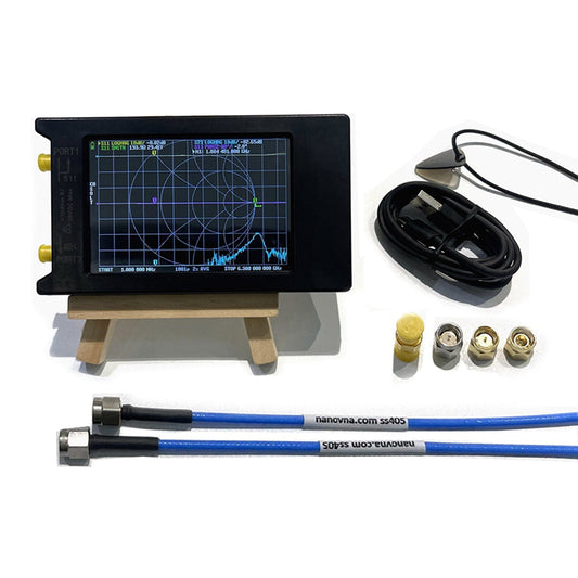 4" 50Khz-6.3Ghz Vector Network Analyzer Antenna Analyzer For MF HF VHF