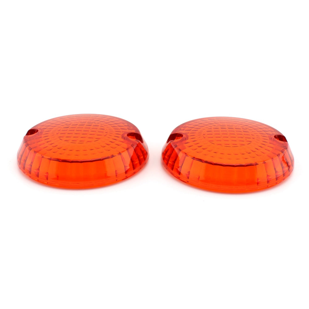 Yamaha Kawasaki Vulcan 1500 VN Turn Signals Indicators Lens Cover Champoo