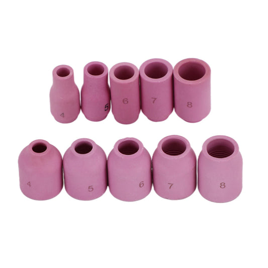 58Pcs Tig Welding Torch Stubby Gas Lens Consumables Cup Kit For Wp-9/20/25