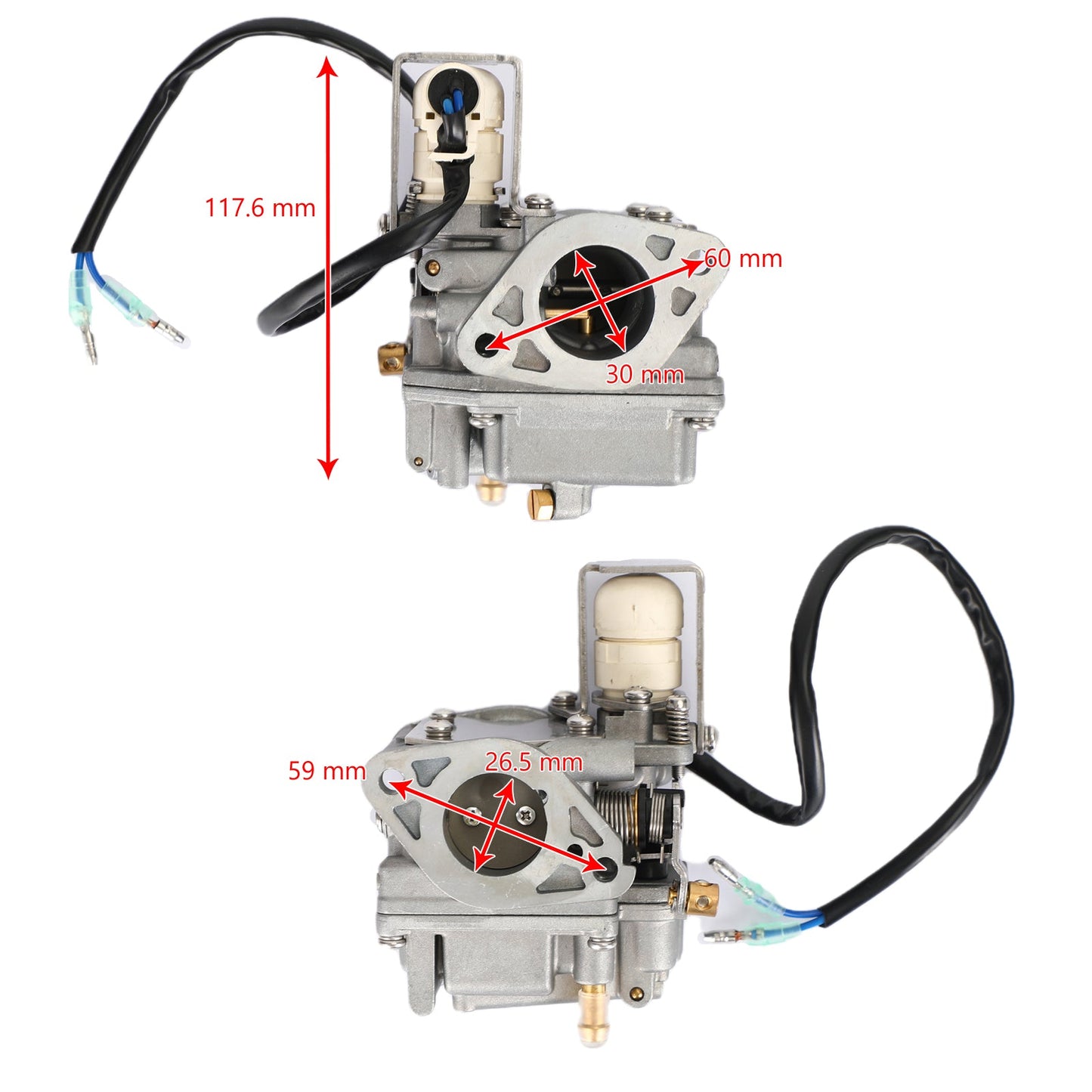 2016 Yamaha F20C Carburetor Carb 6AH-14301-00 6AH-14301-01