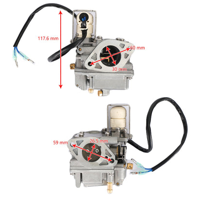 2007-2018 Yamaha F20B Carburetor Carb 6AH-14301-00 6AH-14301-01