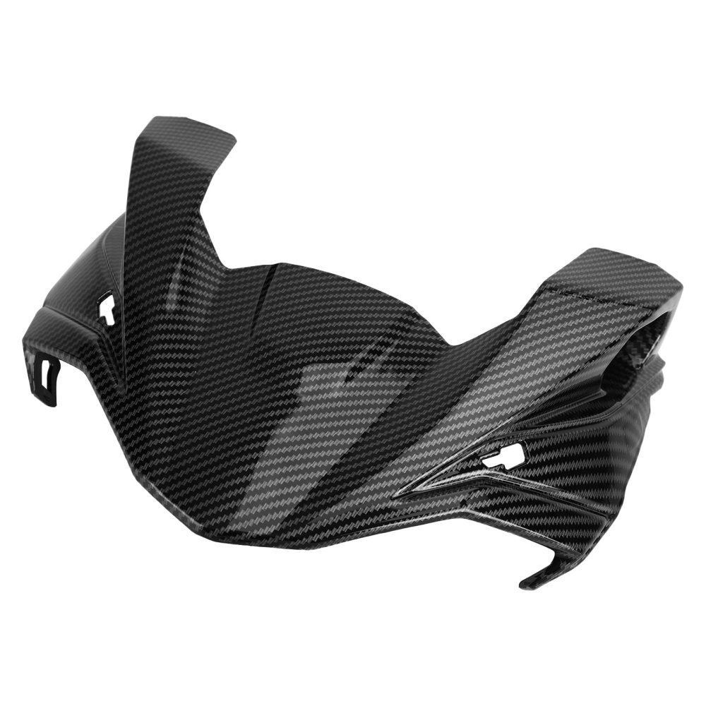 Carbon Front Nose Headlight Cover Surround Fairing For Kawasaki Z650 2017-2019