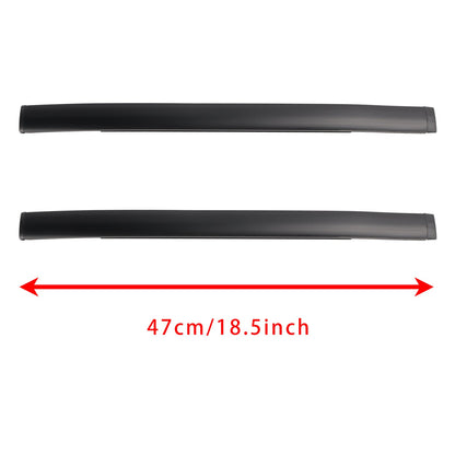 2012-2015 Toyota Venza LE 2PCS Roof Drip Molding Trim Left & Right Side Rubber 75556-0T020 75556-0T021