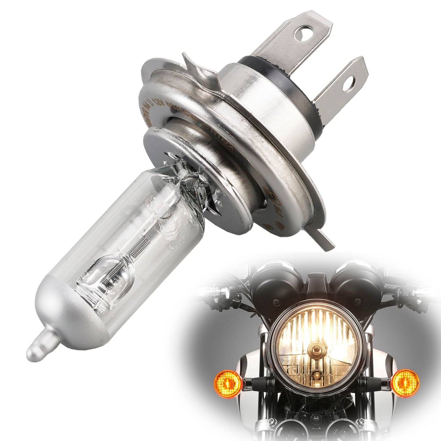 OSRAM Motorcycle Lamp Silverstar H4 P43T 12V 60/55W 64193SVS