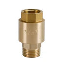 Brass Check Valve G1/2" G3/4" G1" M To F Thread Non-Return Backflow Prevention, G1/2"