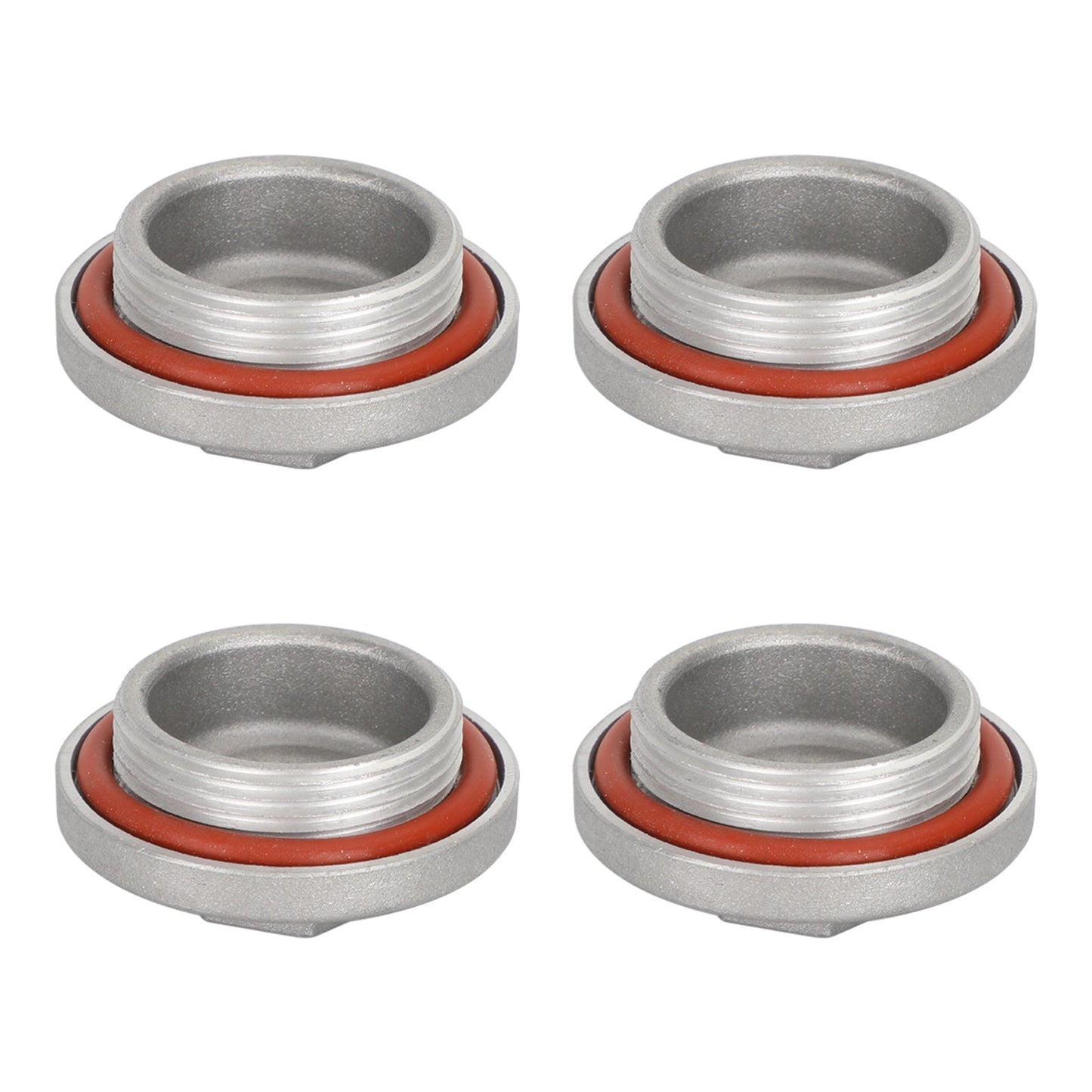 4x Valve Adjuster Cover Cap O-Ring For Suzuki QuadRunner LT LT-F 125 160 185 230