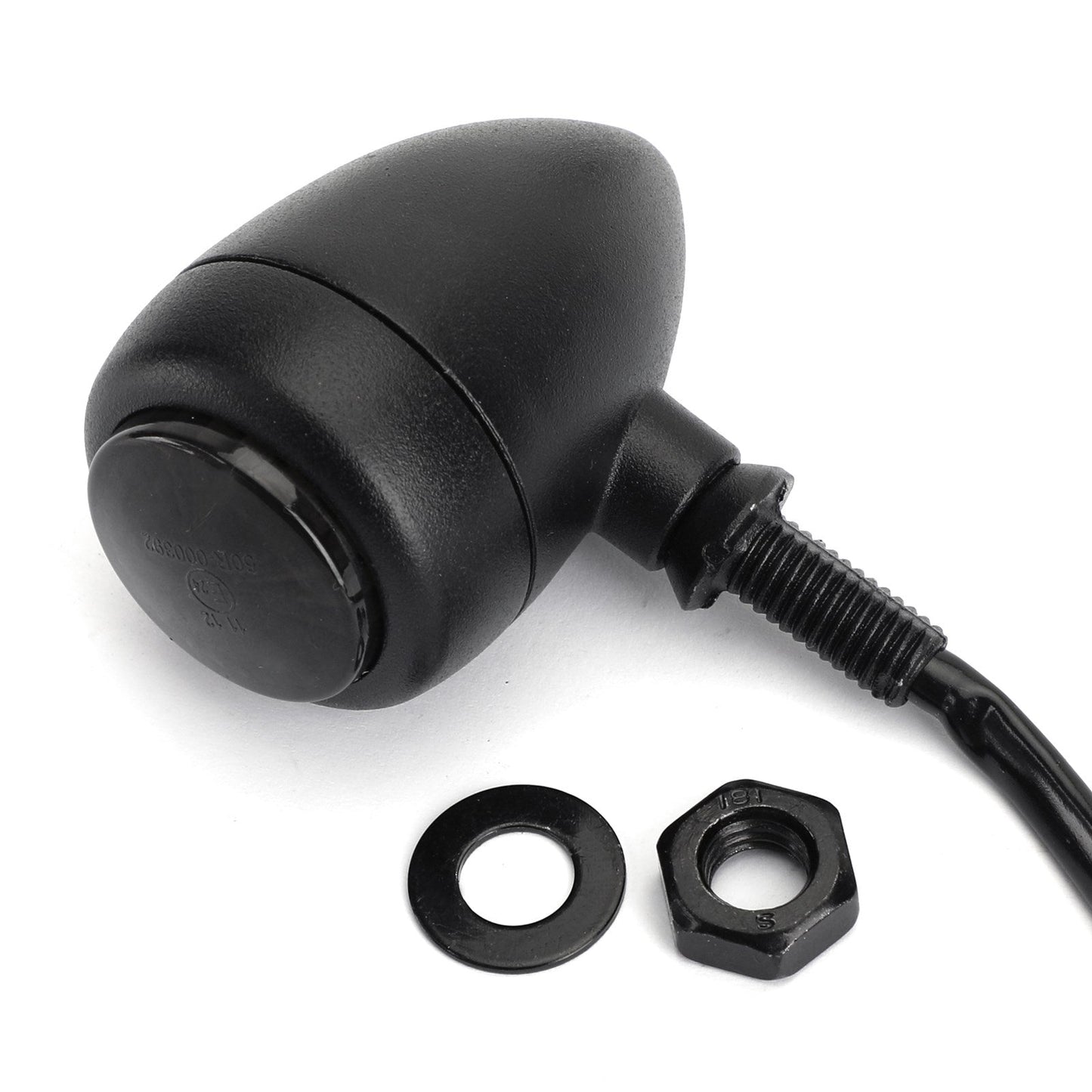 Turn Signals Indicators Fit For Harley Chopper Cafe Racer Black Champoo
