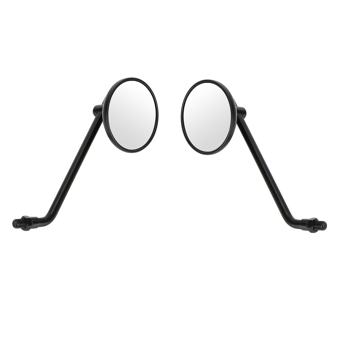 Classic Style Right & Left Black Mirror 10mm R/H For Honda CB Shadow Cruiser