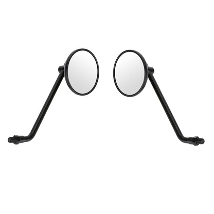 Classic Style Right & Left Black Mirror 10mm R/H For Honda CB Shadow Cruiser