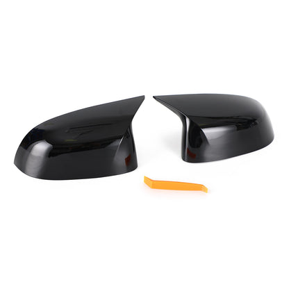 BMW X3 X4 X5 X6 G01 G02 G05 G06 2PCS Black Rear View Side Mirror Cover Caps