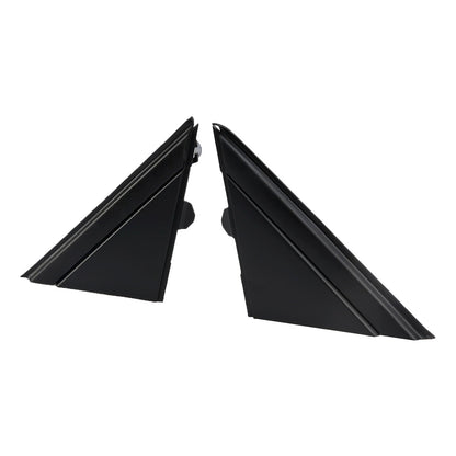 2012-2019 Fiat 500 2X Left+Right Side View Door Mirror Flag Cover Molding Trim 1SD00KX7AA