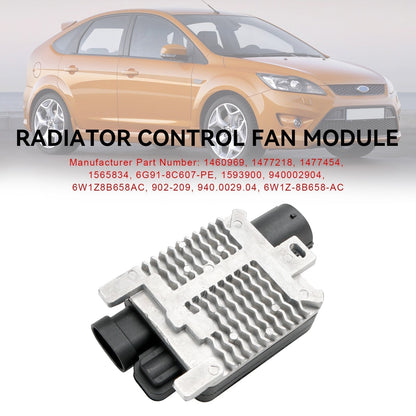 2004-2012 Ford Focus MK II Estate Radiator Control Fan Module 1477218 1565834 1477454
