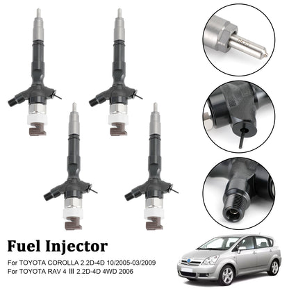 2006+ Toyota Land Cruiser 1KD-FTV 2KD-FTV Fuel Injector 23670-30140