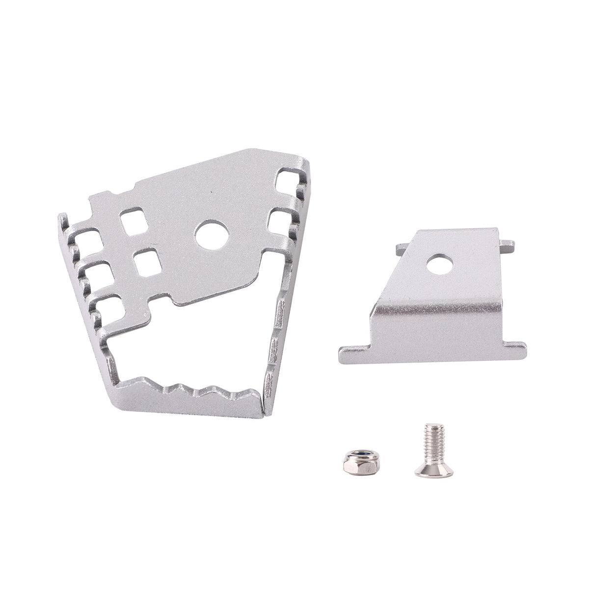 Brake Foot Pedal Extension Enlarge For Bmw R1200Gs F800Gs Adv F700 F650Gs Silver