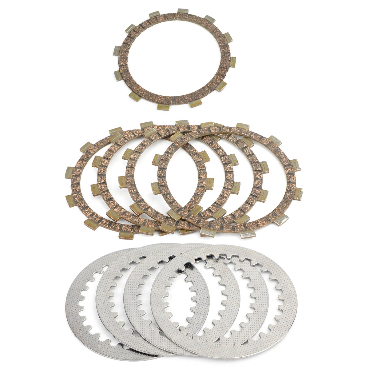 Clutch Kit Steel & Friction Plates for Yamaha XV XVS 125 250 Virago 1997-2017