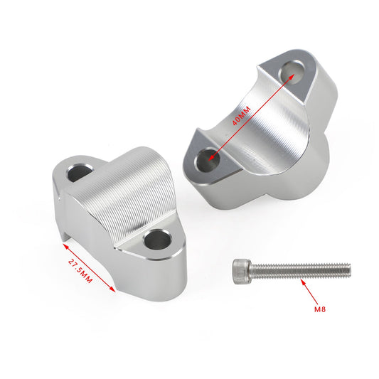 Aluminum Handlebar Bar Risers Clamp For CFMOTO 800MT 800 MT 2021 2022