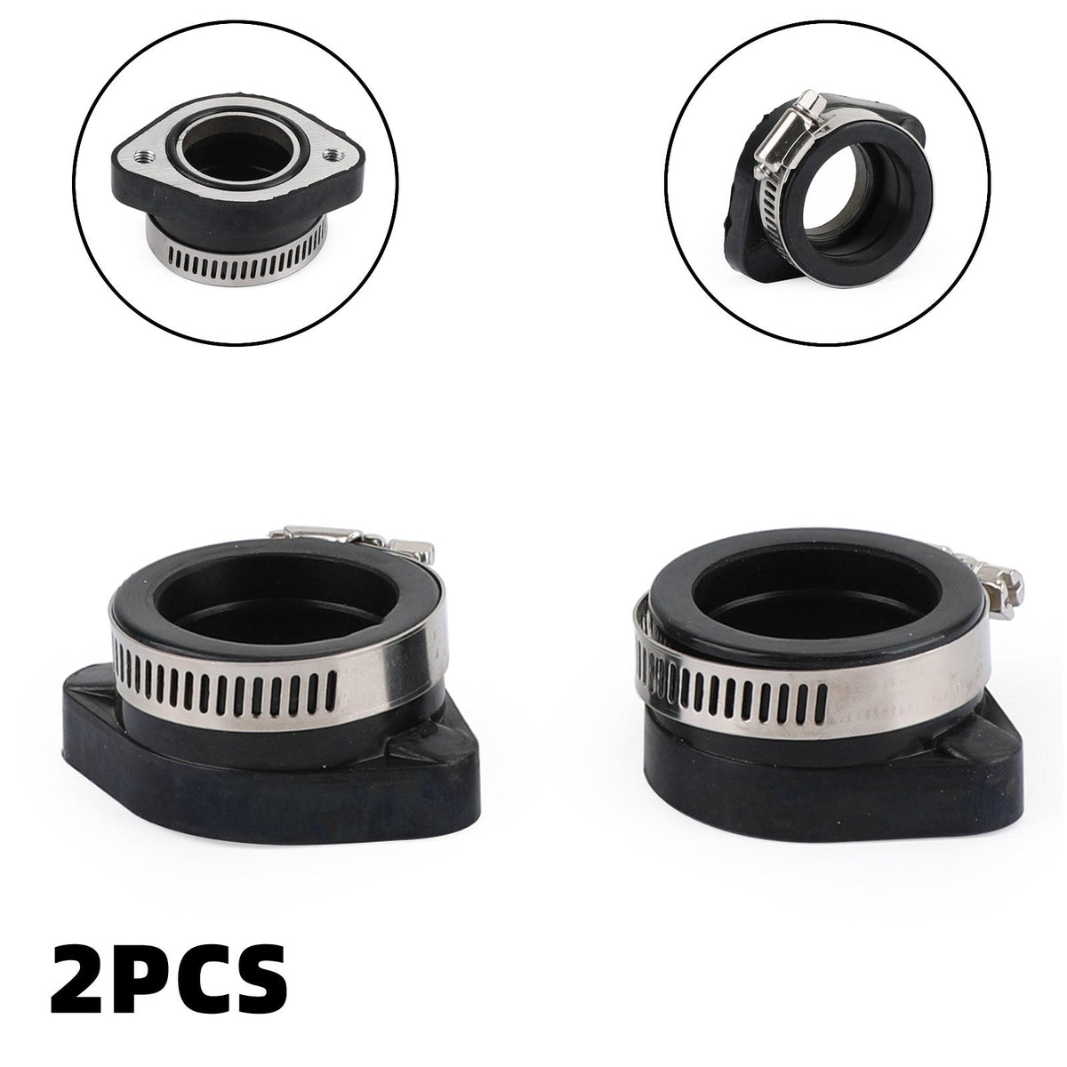 110 125 140 150 160cc Engine 2PCS 28mm INTAKE CARB BOOT FLANGE MANIFOLD INTAKE