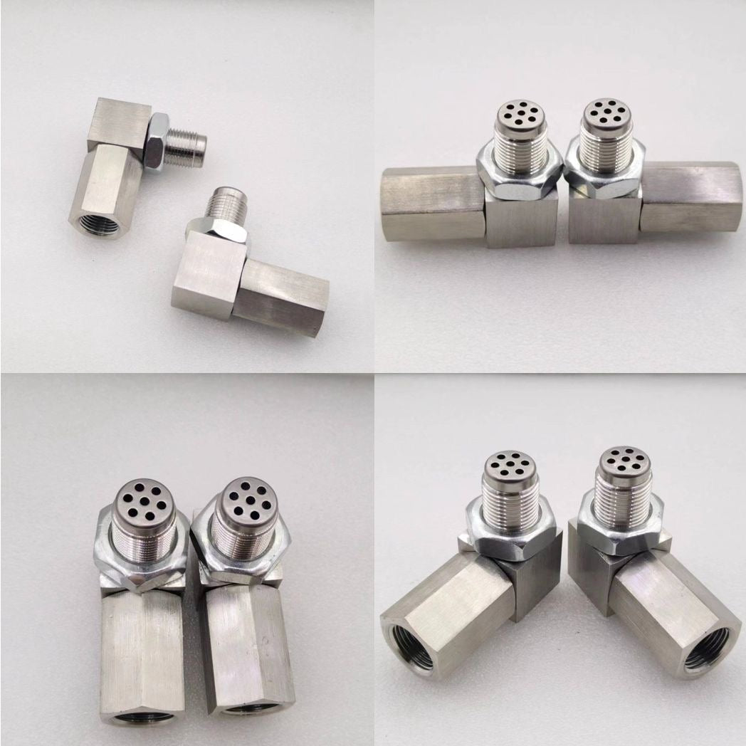 Compact & Universal CEL Eliminator 90 Degree O2 Sensor Spacer