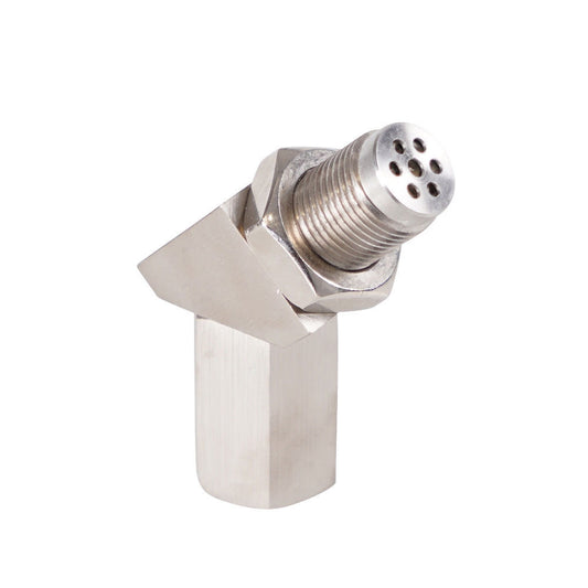 M18x1.5 135° O2 Sensor spacer Adapter Oxygen Sensor Simulator Extender Catalytic Converter CEL Eliminator with Mini CAT